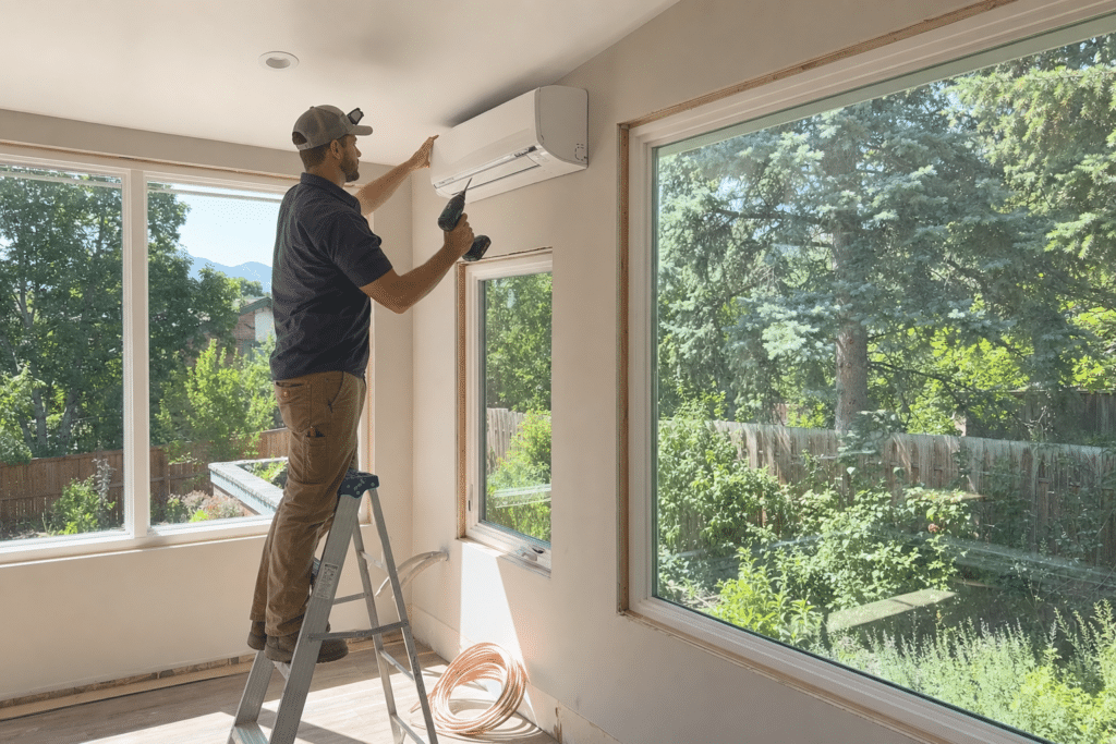 Ductless Mini-Split Installation in Fort Collins: What It Costs and When It Makes Sense